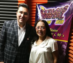 El presidente de RSP  en estudio de Nuestras Noticias Nacional