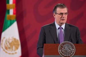 Canciller mexicano Marcelo Ebrard