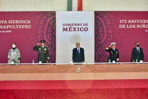 173 Aniversario de la gesta Heroica de los Niños Héroes de Chapultepec