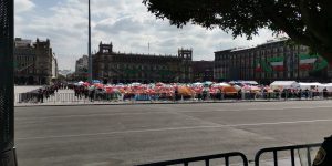 Frenaa en el Zócalo de la CdMx