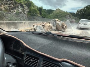 Kilómetro 281 Armería-El Colomo, carretera Manzanillo-Colima Libre. Se liberaron afectaciones