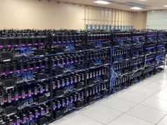 Descubren granja de criptomonedas